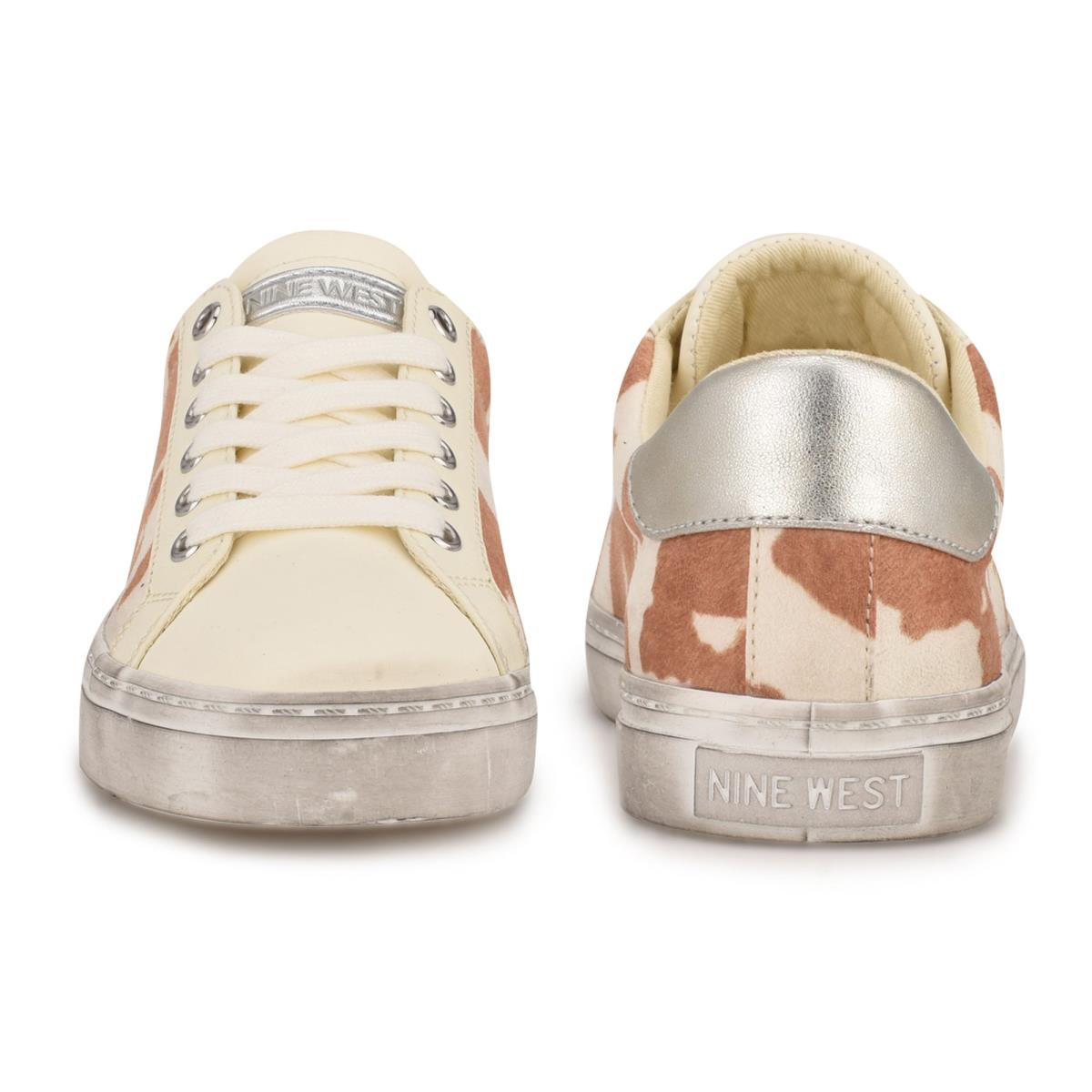 Beige / Brown Women's Nine West Best Casual Sneakers | WHJL45086