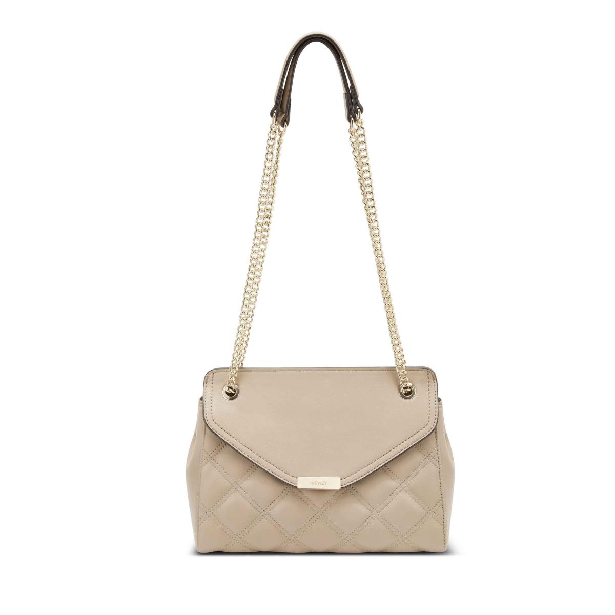 Beige Women\'s Nine West Ava Convertible Xbody Flap Crossbody Bags | QRUB84251