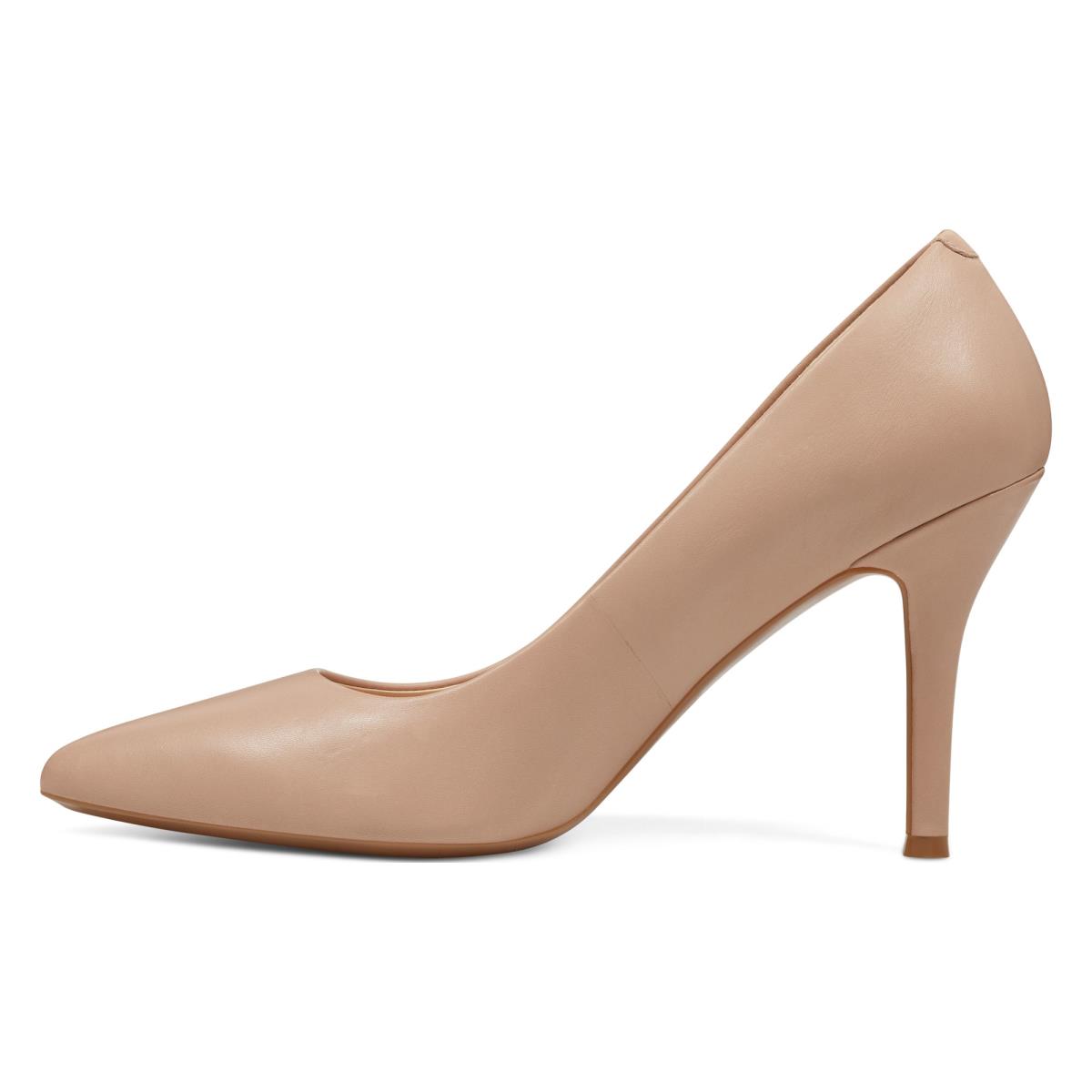 Beige Women's Nine West Fifth 9x9 Pointy Toe Pumps | IDPG87520