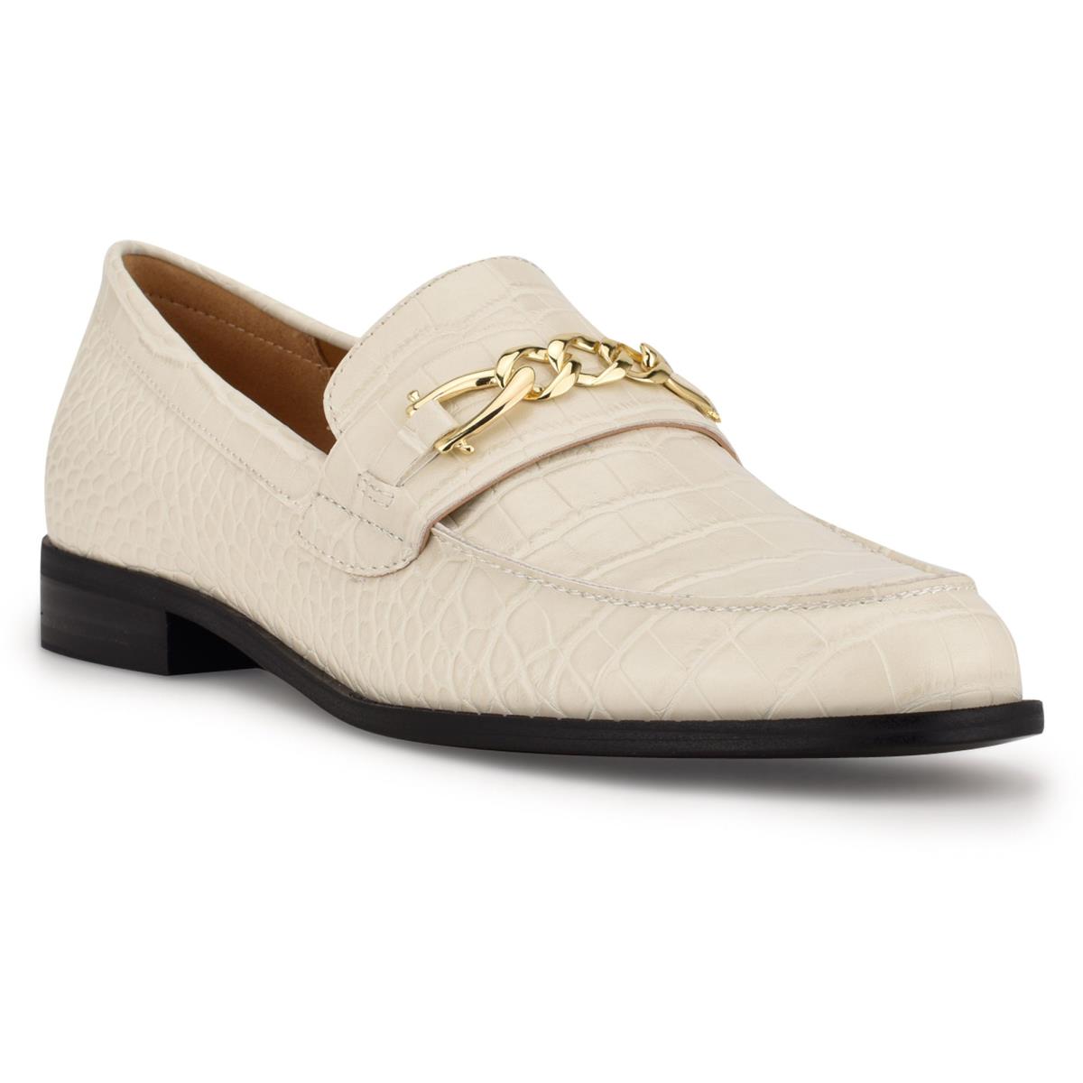 Beige Women's Nine West Onlyou Slip-On Loafers | NTUF95142