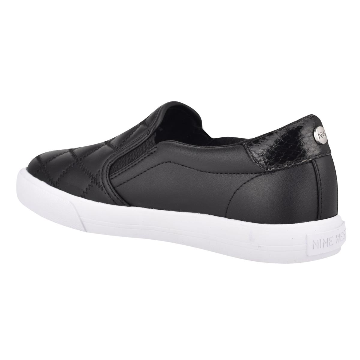 Black / Black Women's Nine West Lala Slip On Sneakers | FWAR84671