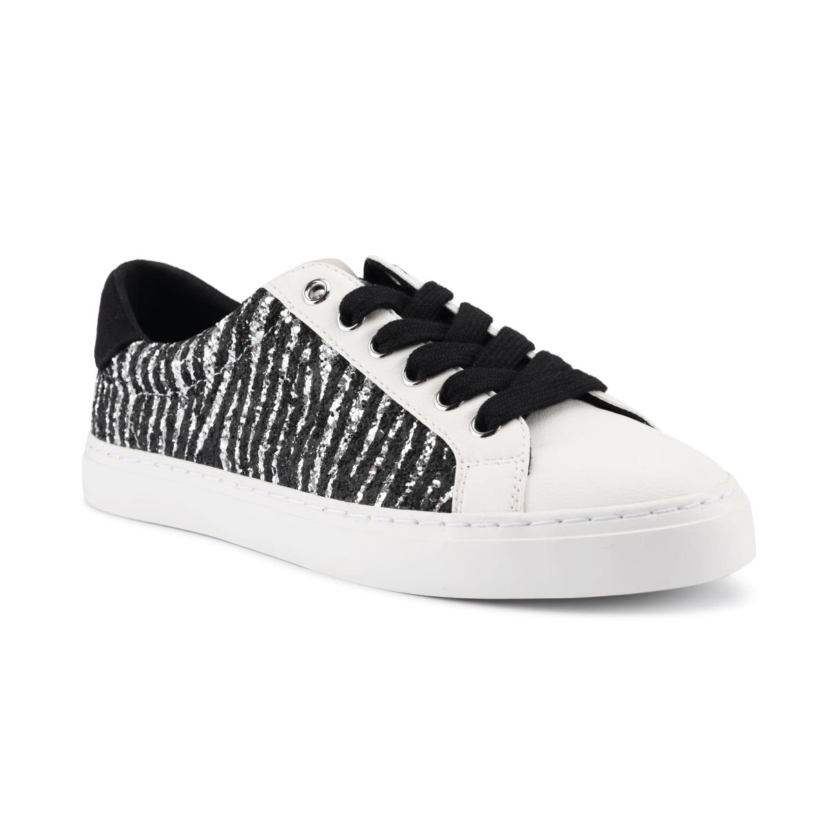 Black / White Women's Nine West Best Casual Sneakers | KJCM68291