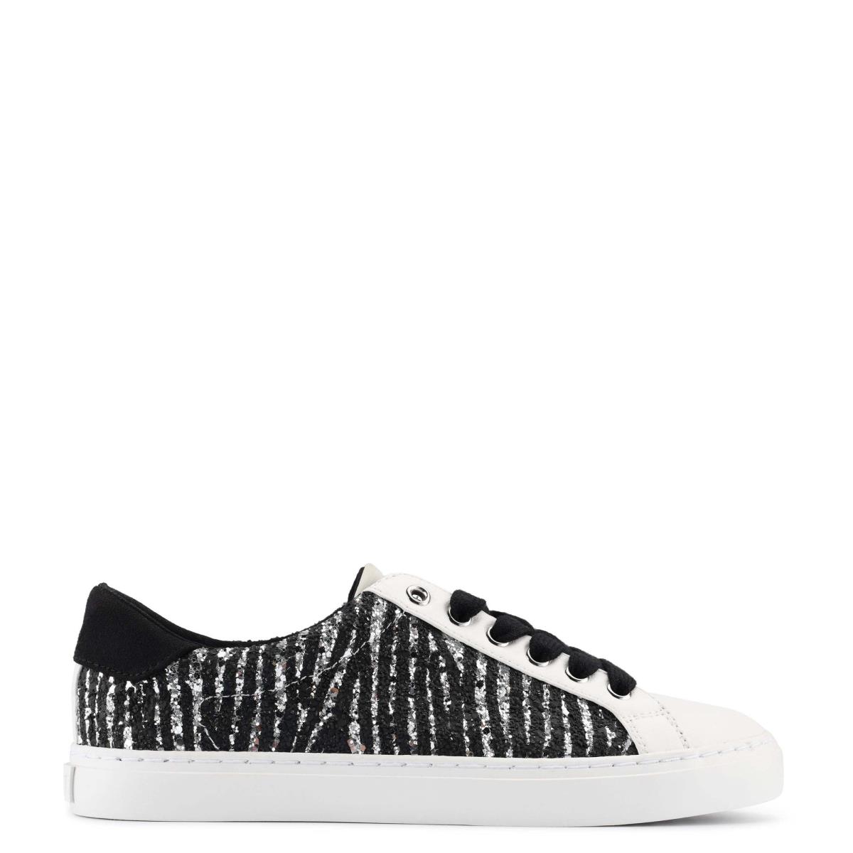 Black / White Women\'s Nine West Best Casual Sneakers | KJCM68291