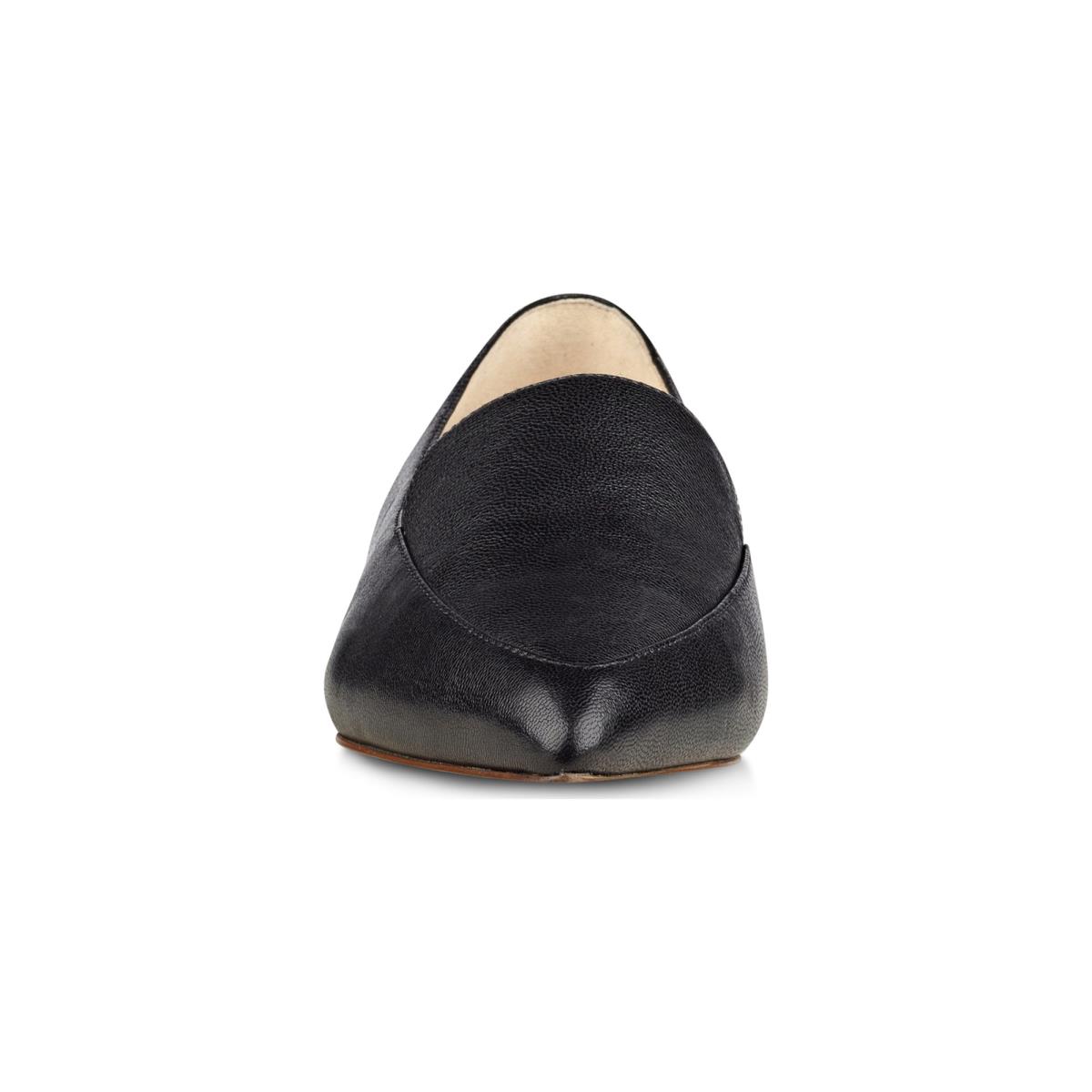 Black Women's Nine West Abay Smoking Flats | YMBV14865