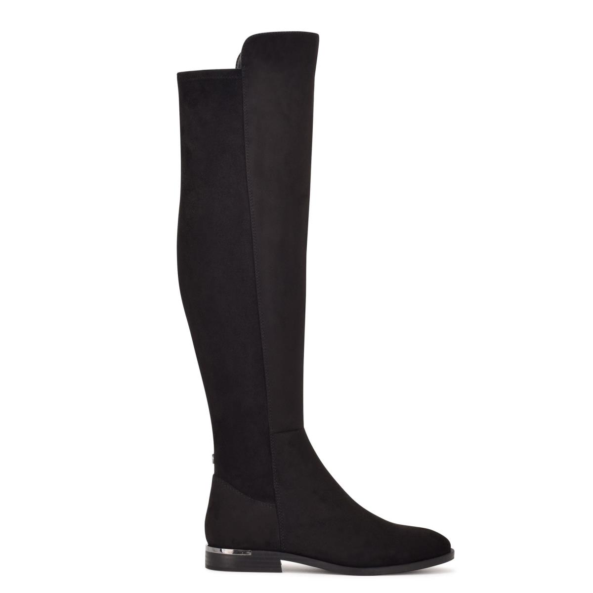 Black Women\'s Nine West Allair Over the Knee Boots | TJMB08943