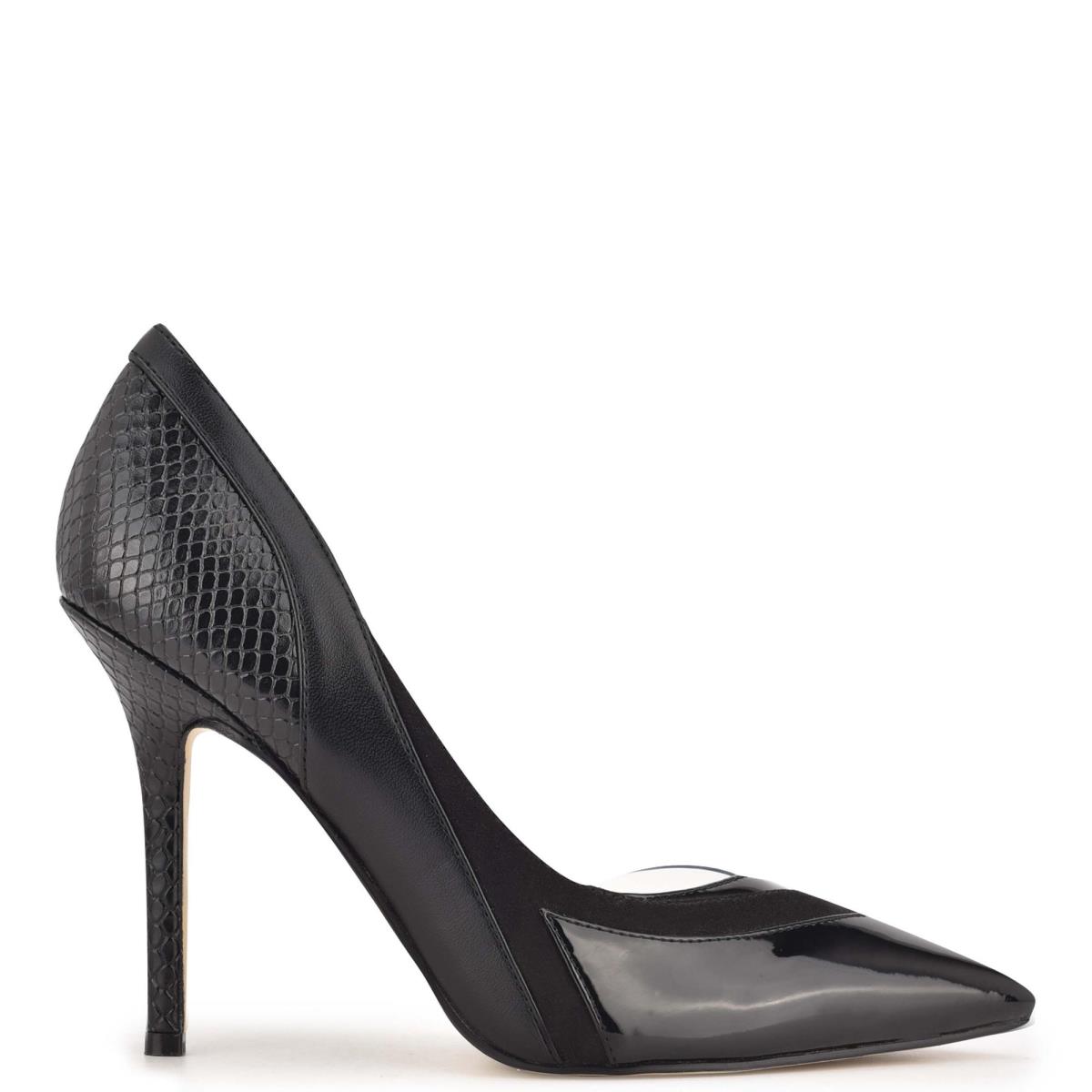 Black Women\'s Nine West Behave Pointy Toe Pumps | CBWA43759