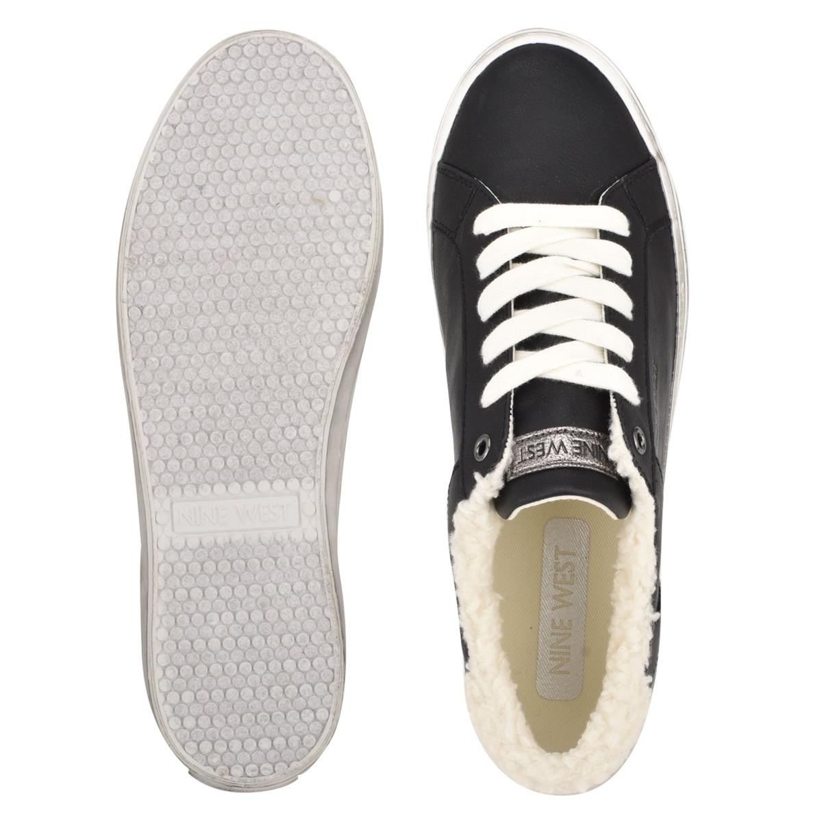 Black Women's Nine West Bribe Casual Sneakers | UZXM56023