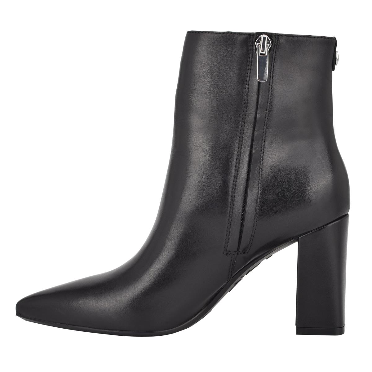 Black Women's Nine West Cacey 9x9 Heeled Booties | WHOZ87463