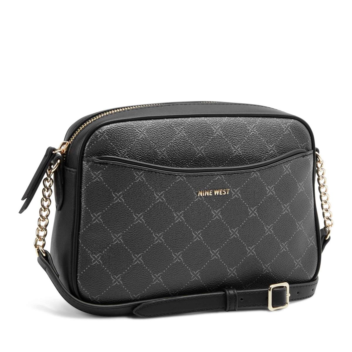 Black Women's Nine West Calla Camera Bag Crossbody Bags | FYPT80142