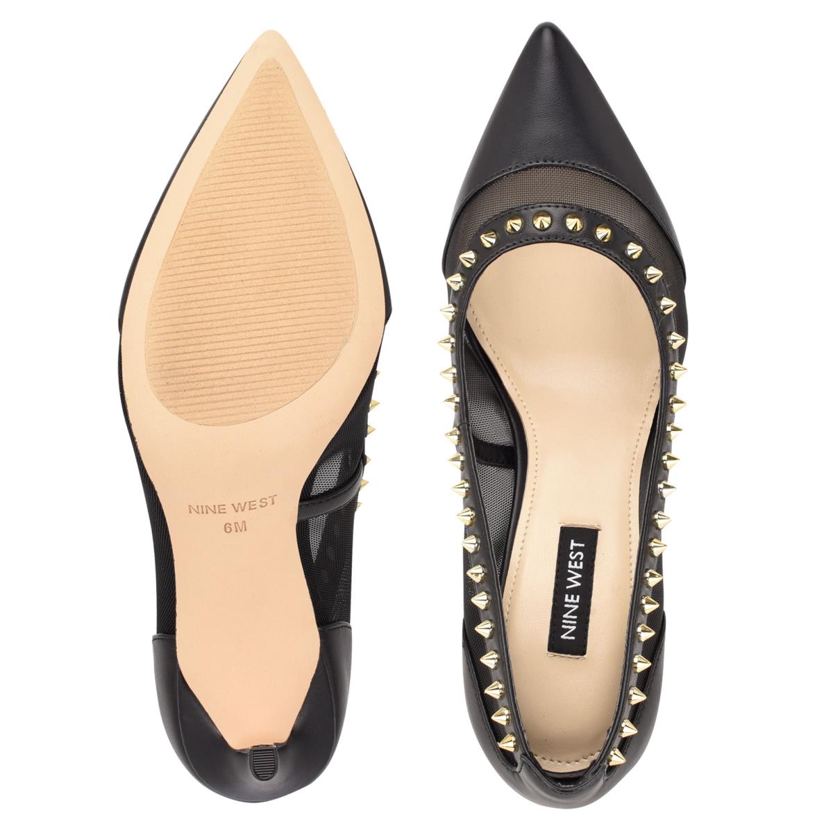 Black Women's Nine West Erian Pointy Toe Pumps | KLMA65173