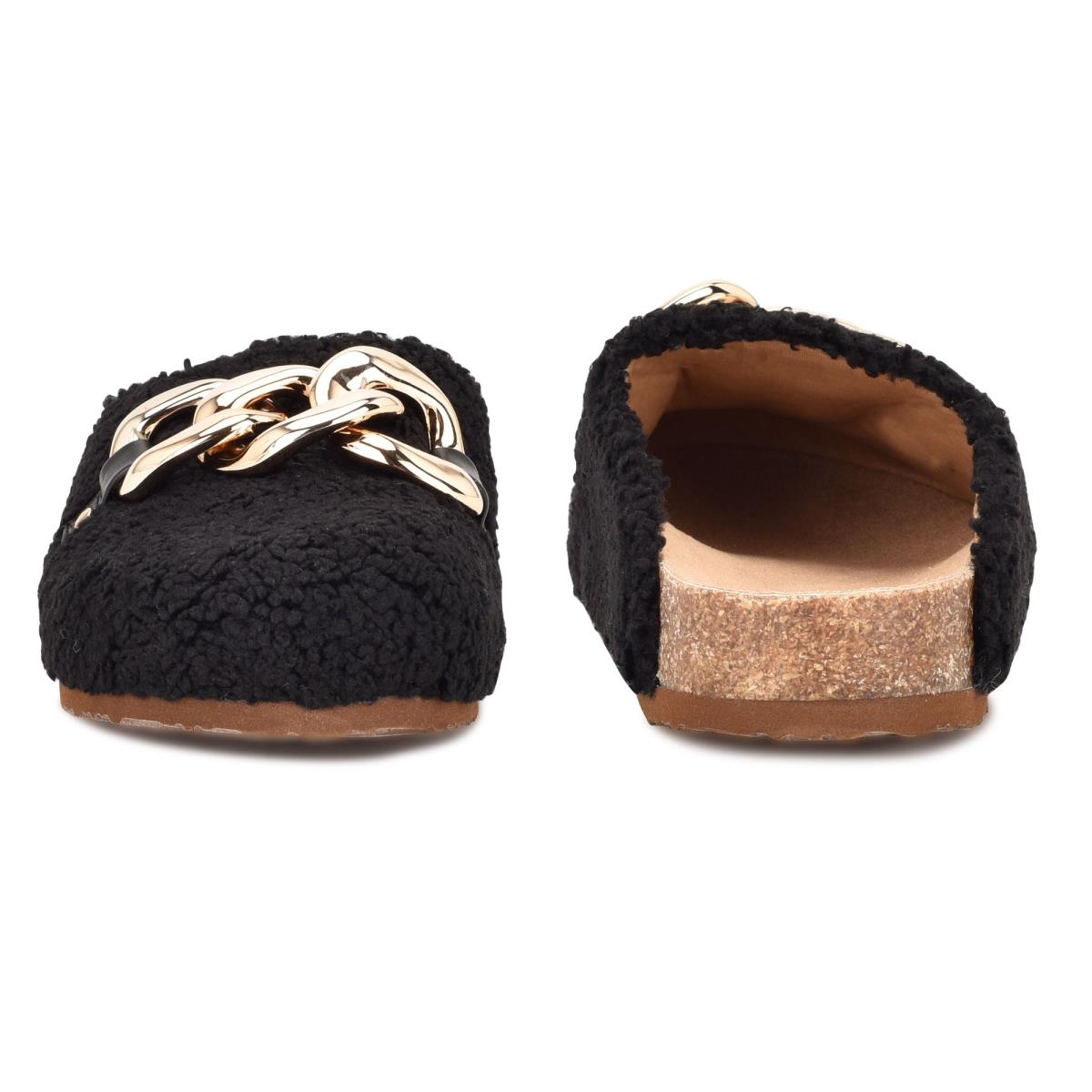 Black Women's Nine West Everyth Cozy Mules | AEFS69532