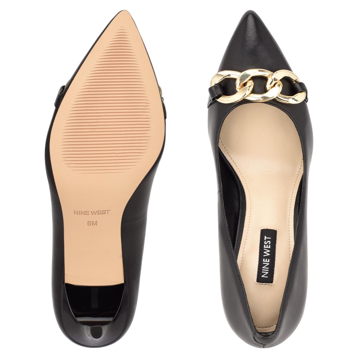 Black Women's Nine West Ezzie Pointy Toe Pumps | TXKJ05627