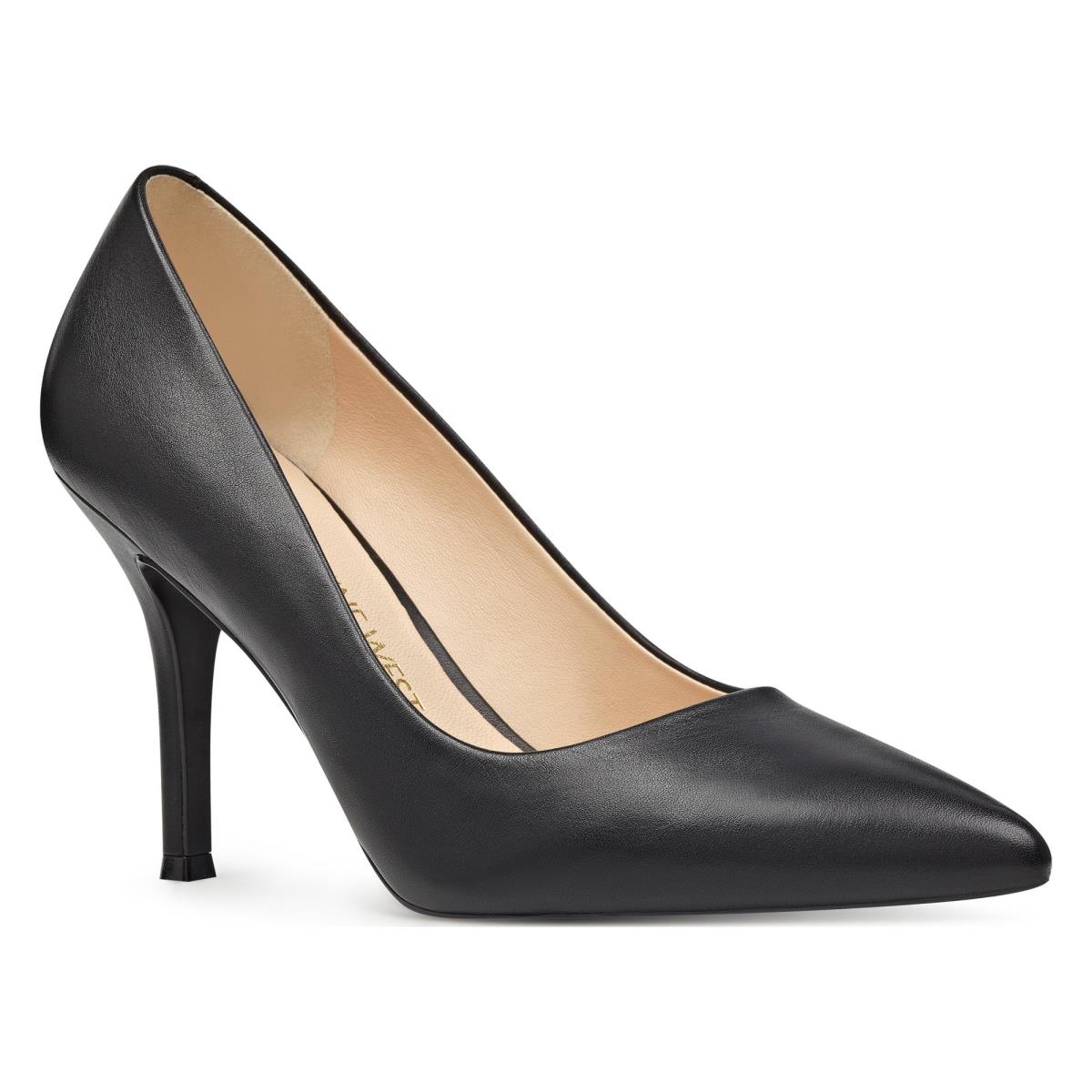 Black Women's Nine West Fifth 9x9 Pointy Toe Pumps | DMCW94761