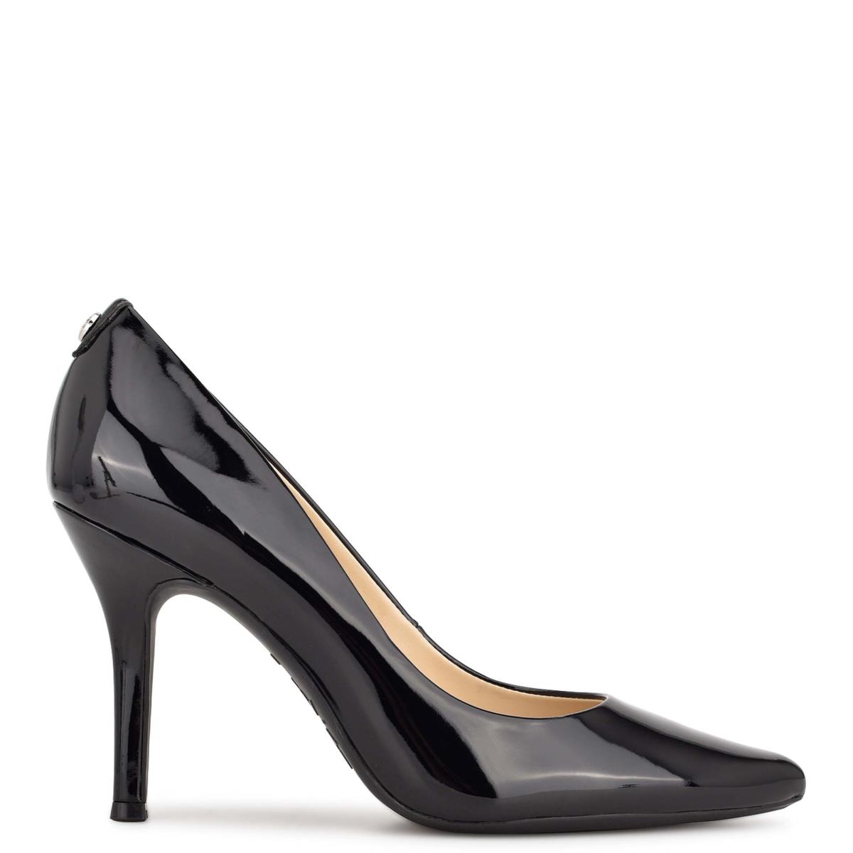 Black Women\'s Nine West Fifth 9x9 Pointy Toe Pumps | VAMR08649