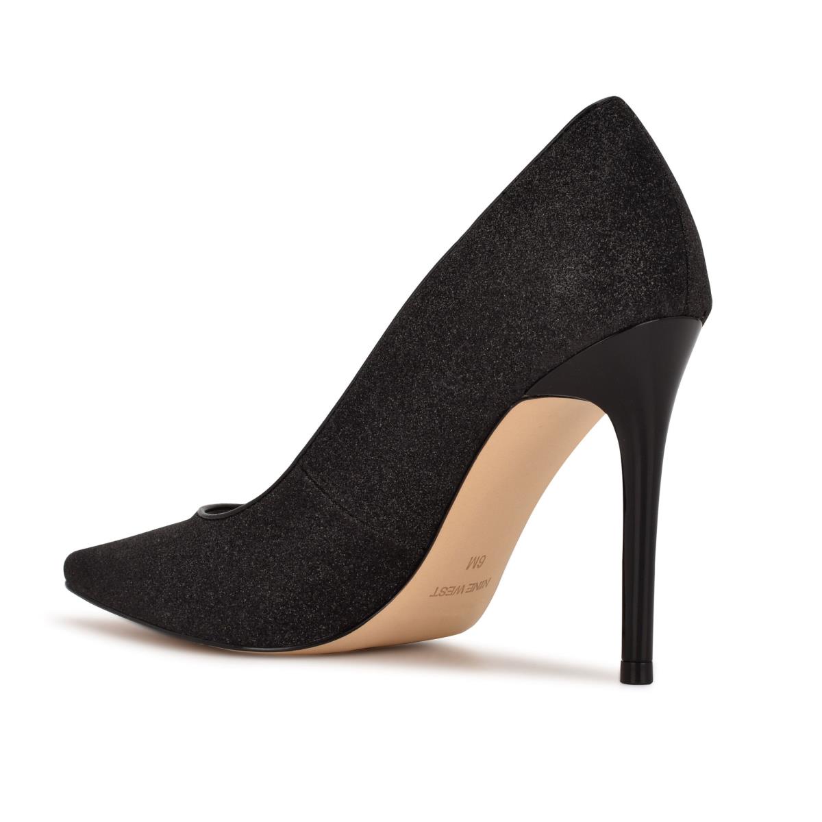 Black Women's Nine West Fresh Pointy Toe Pumps | UPMD05386