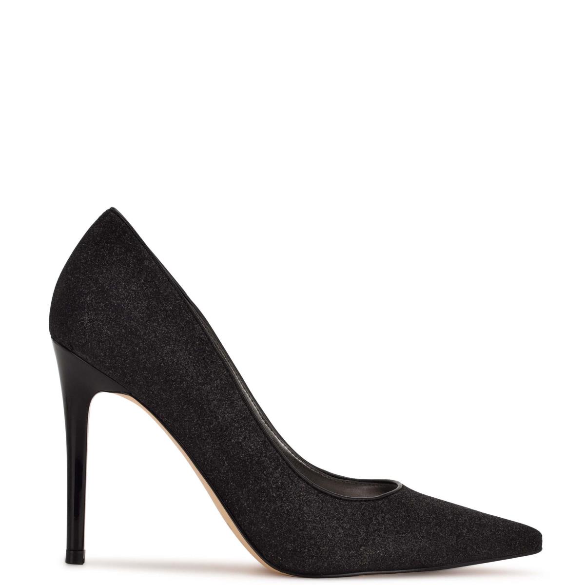 Black Women\'s Nine West Fresh Pointy Toe Pumps | UPMD05386