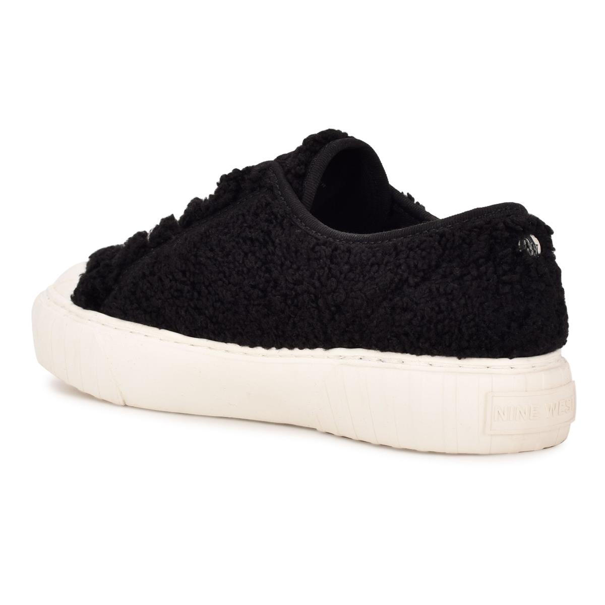 Black Women's Nine West Hazie Sneakers Sneakers | RGDM82576