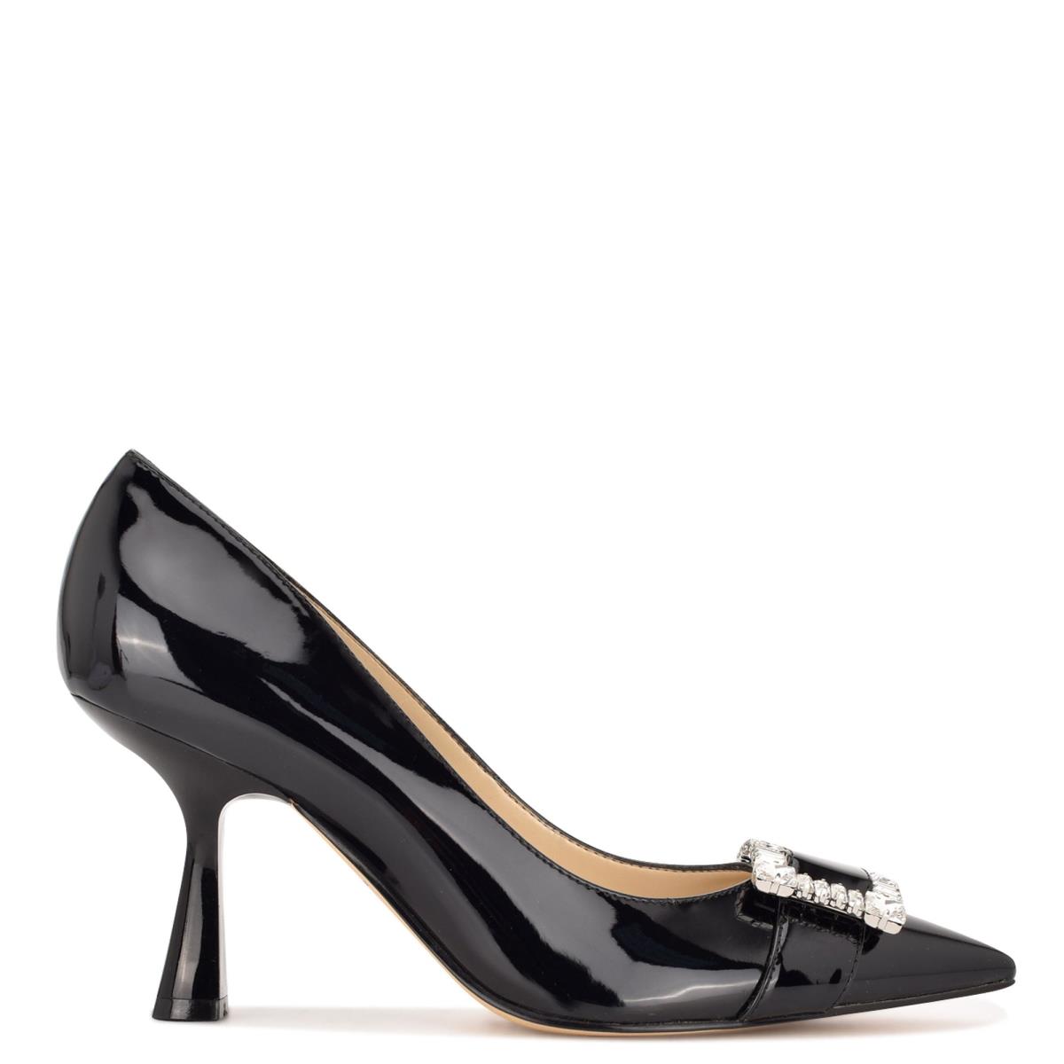 Black Women\'s Nine West Helyn Pointy Toe Pumps | FOUX69271