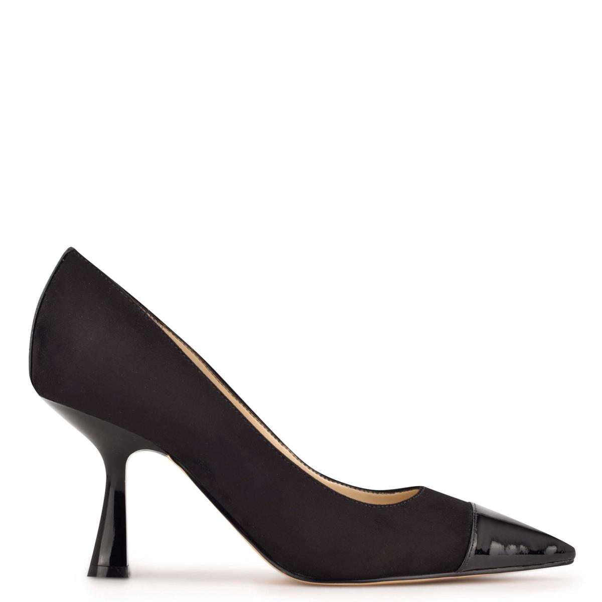 Black Women\'s Nine West Hippa Pointy Toe Pumps | BRDY32485