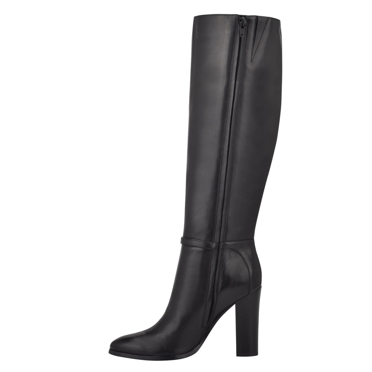 Black Women's Nine West Kimy Heeled Boots | VKDA27354