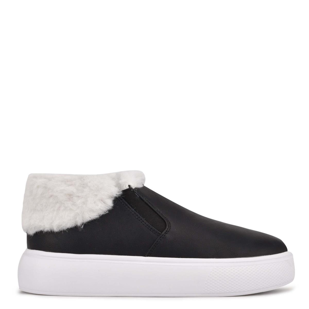 Black Women\'s Nine West Klines Slip On Sneakers | GBIC97813