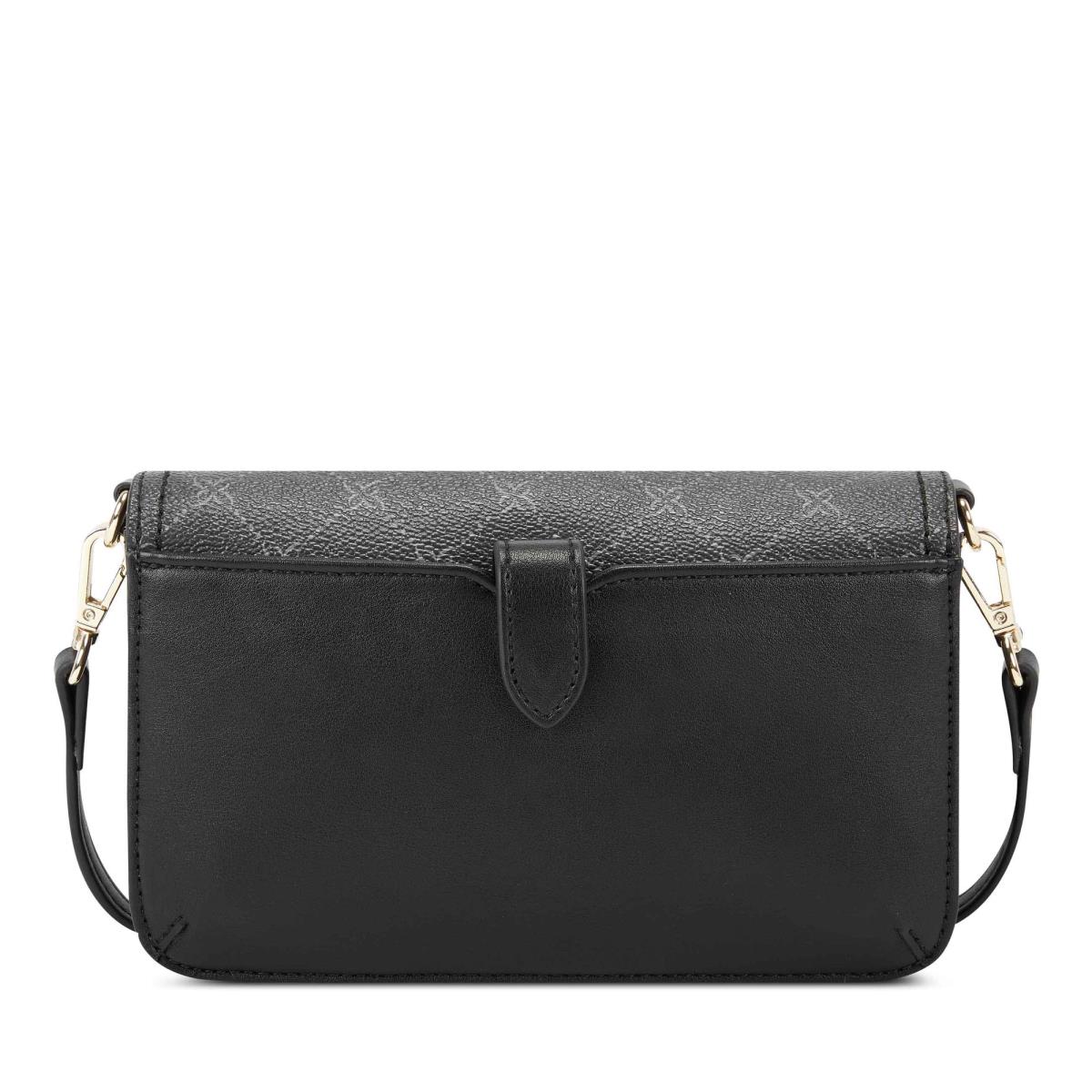 Black Women's Nine West Lawson Wallet On A String Crossbody Bags | KWME60475