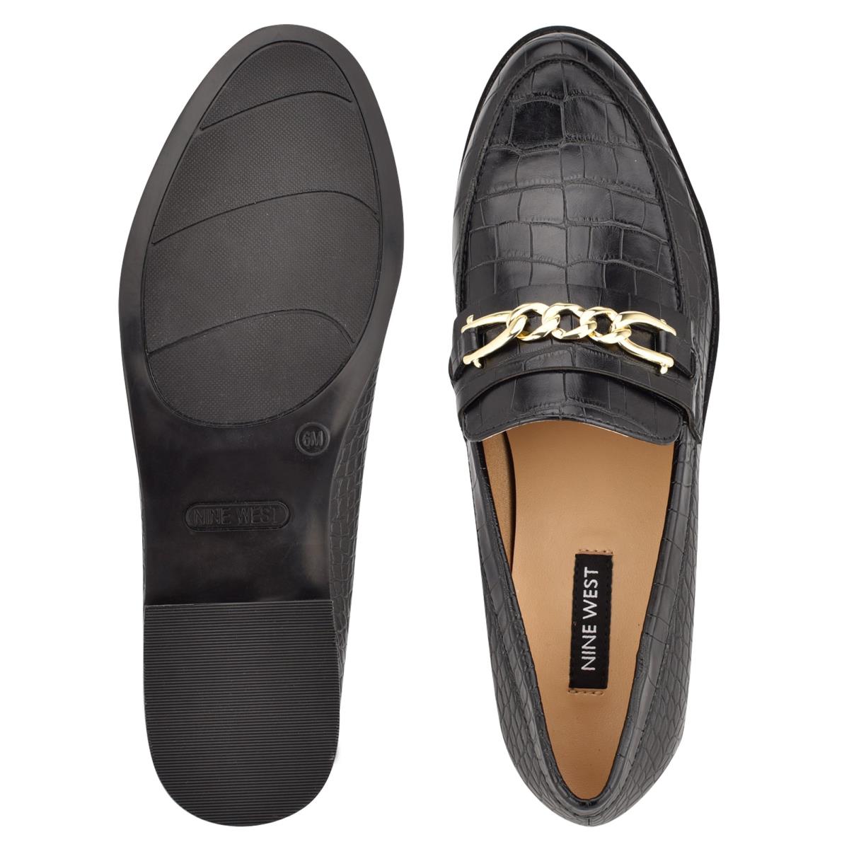 Black Women's Nine West Onlyou Slip-On Loafers | JQDN94750