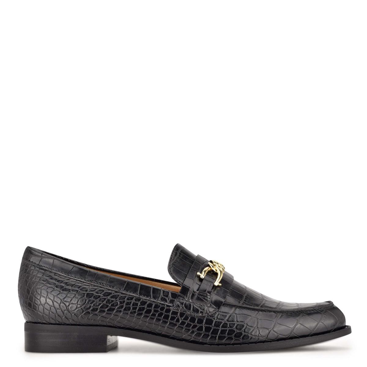 Black Women\'s Nine West Onlyou Slip-On Loafers | JQDN94750