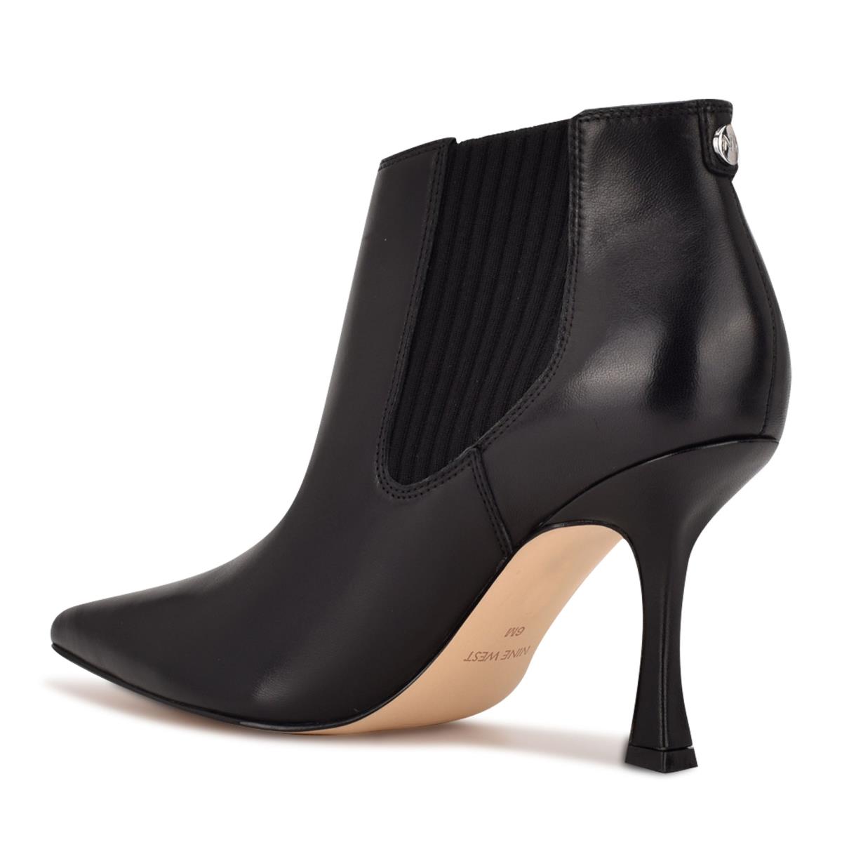 Black Women's Nine West Sofia Dress Booties | VFOK29046