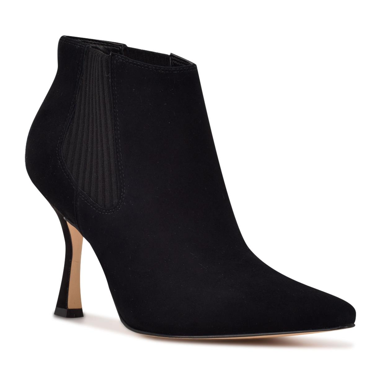 Black Women's Nine West Sofia Dress Booties | XQKC32684