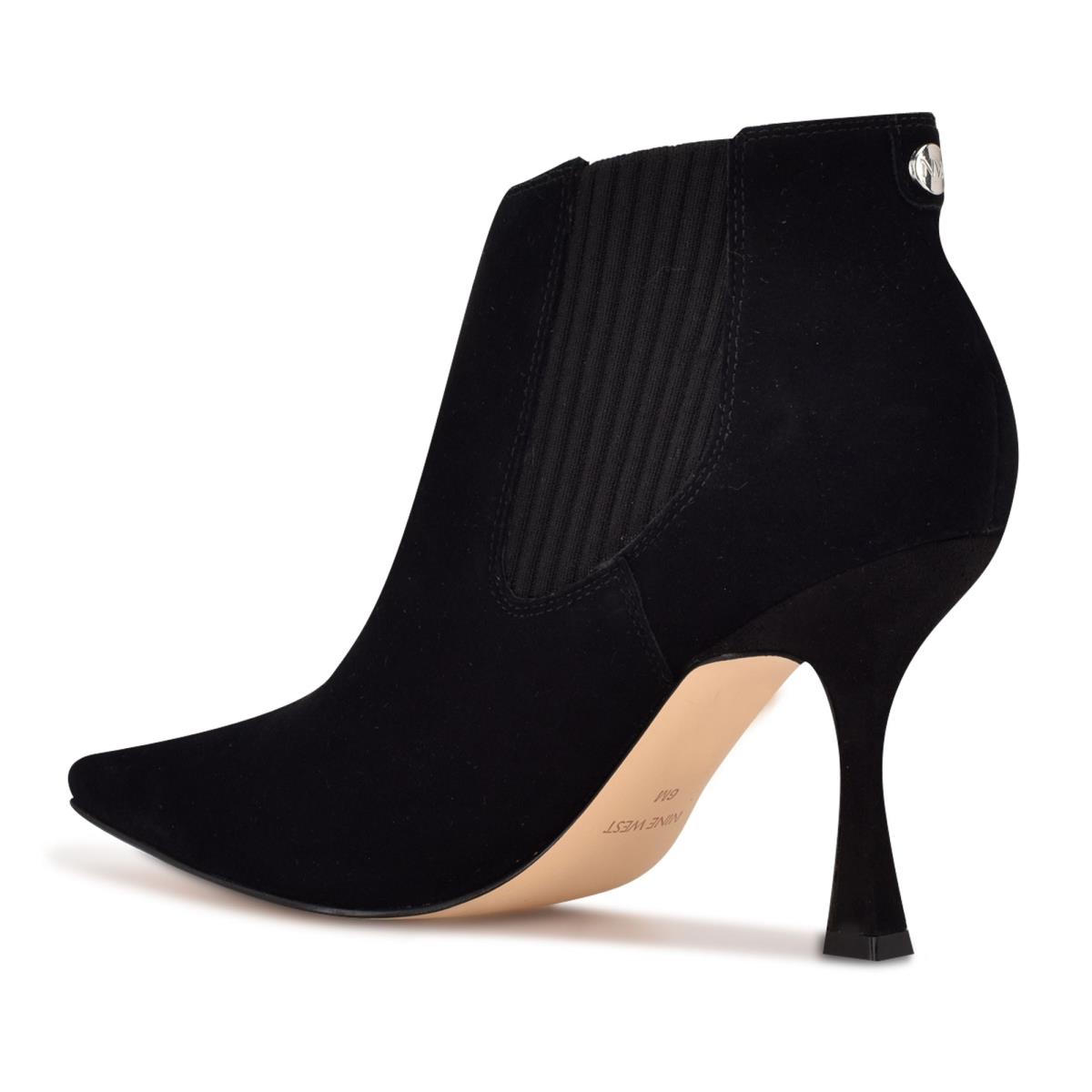 Black Women's Nine West Sofia Dress Booties | XQKC32684