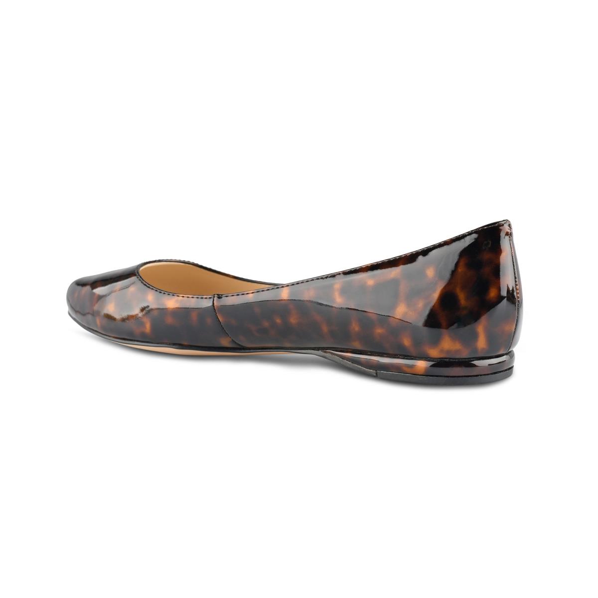 Black Women's Nine West Speakup Almond Toe Ballet Flats | JKCW16485