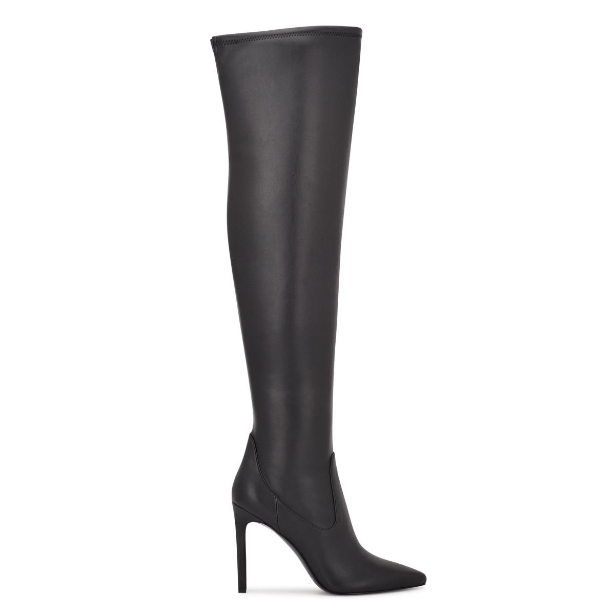 Black Women\'s Nine West Tacy Over The Knee Boots | PCWS15430