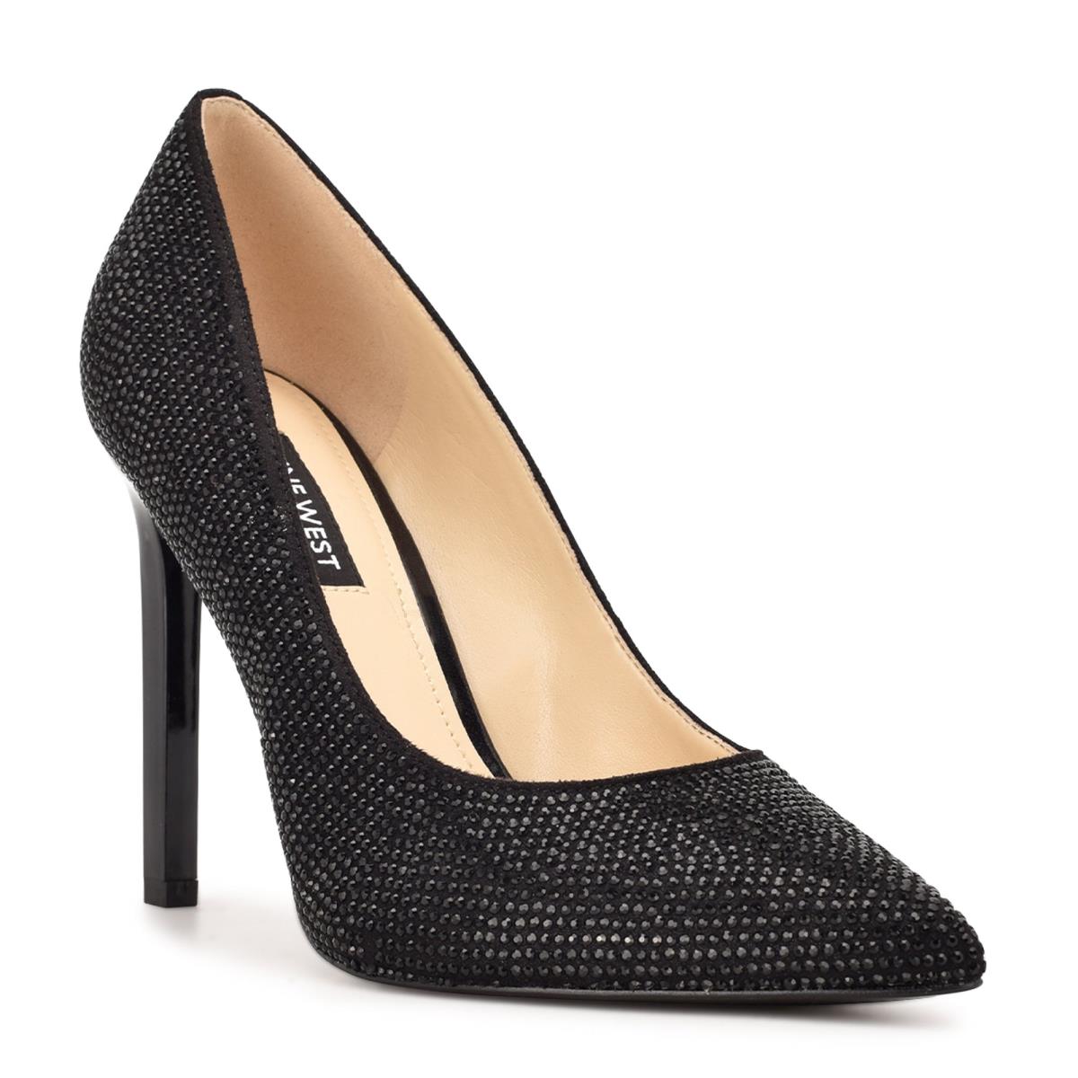 Black Women's Nine West Tatiah Dress Pumps | KBUR62391