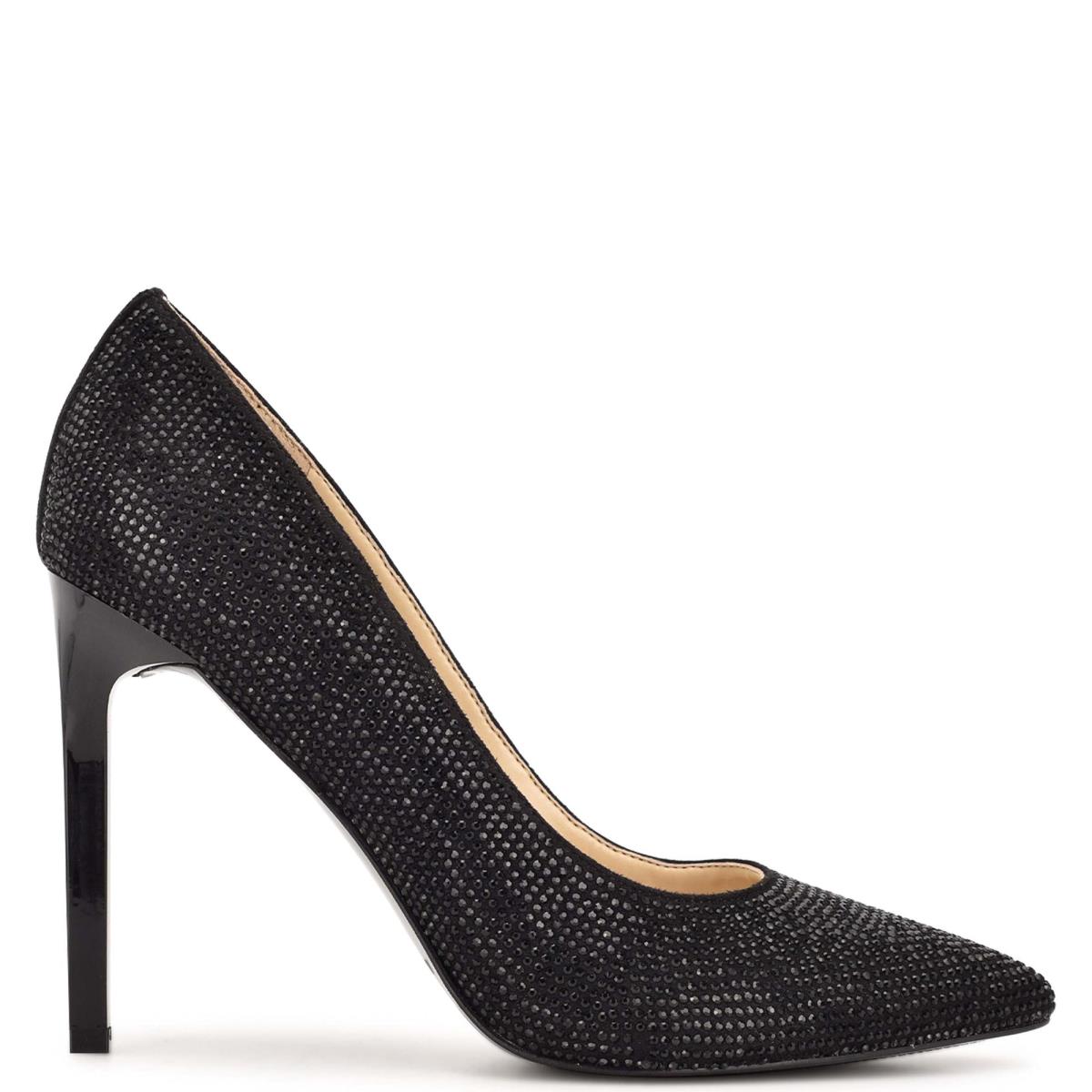 Black Women\'s Nine West Tatiah Dress Pumps | KBUR62391