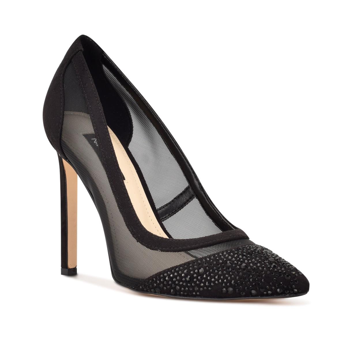 Black Women's Nine West Tayen Dress Pumps | HZWT16025