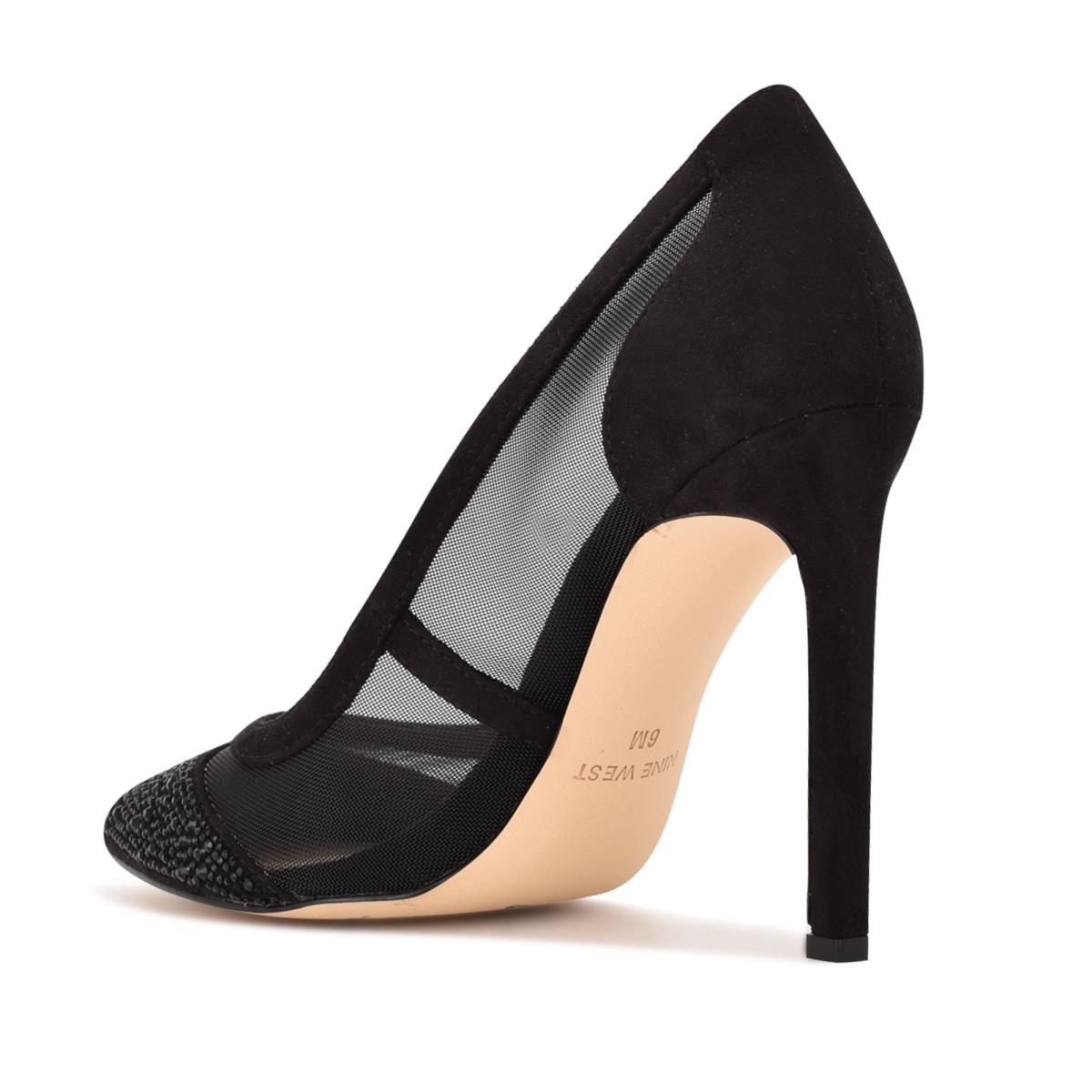 Black Women's Nine West Tayen Dress Pumps | HZWT16025