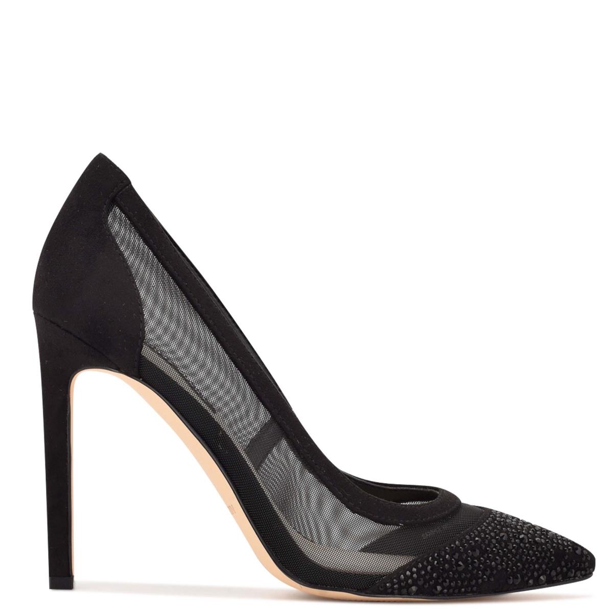 Black Women\'s Nine West Tayen Dress Pumps | HZWT16025