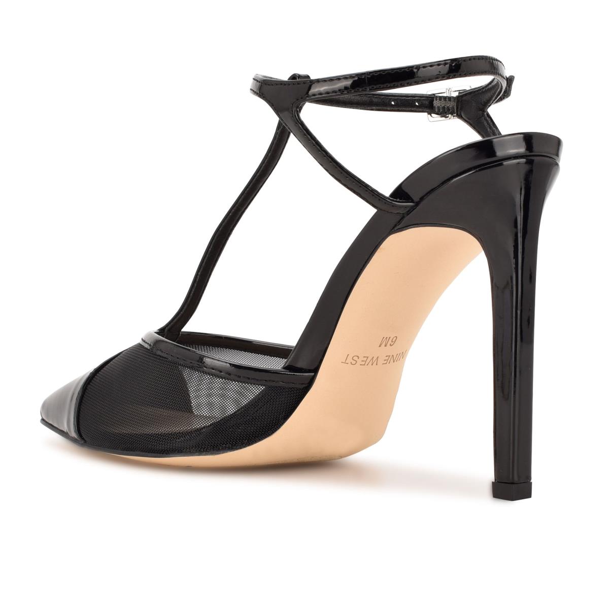 Black Women's Nine West Terrah Dress Pumps | VUET57120