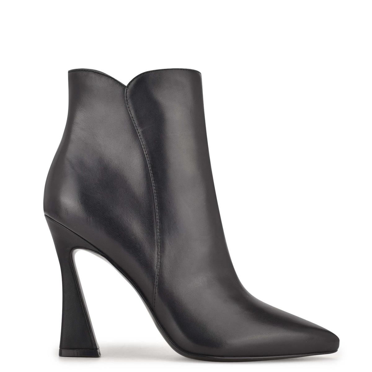 Black Women\'s Nine West Torrie Dress Booties | WKQT06891