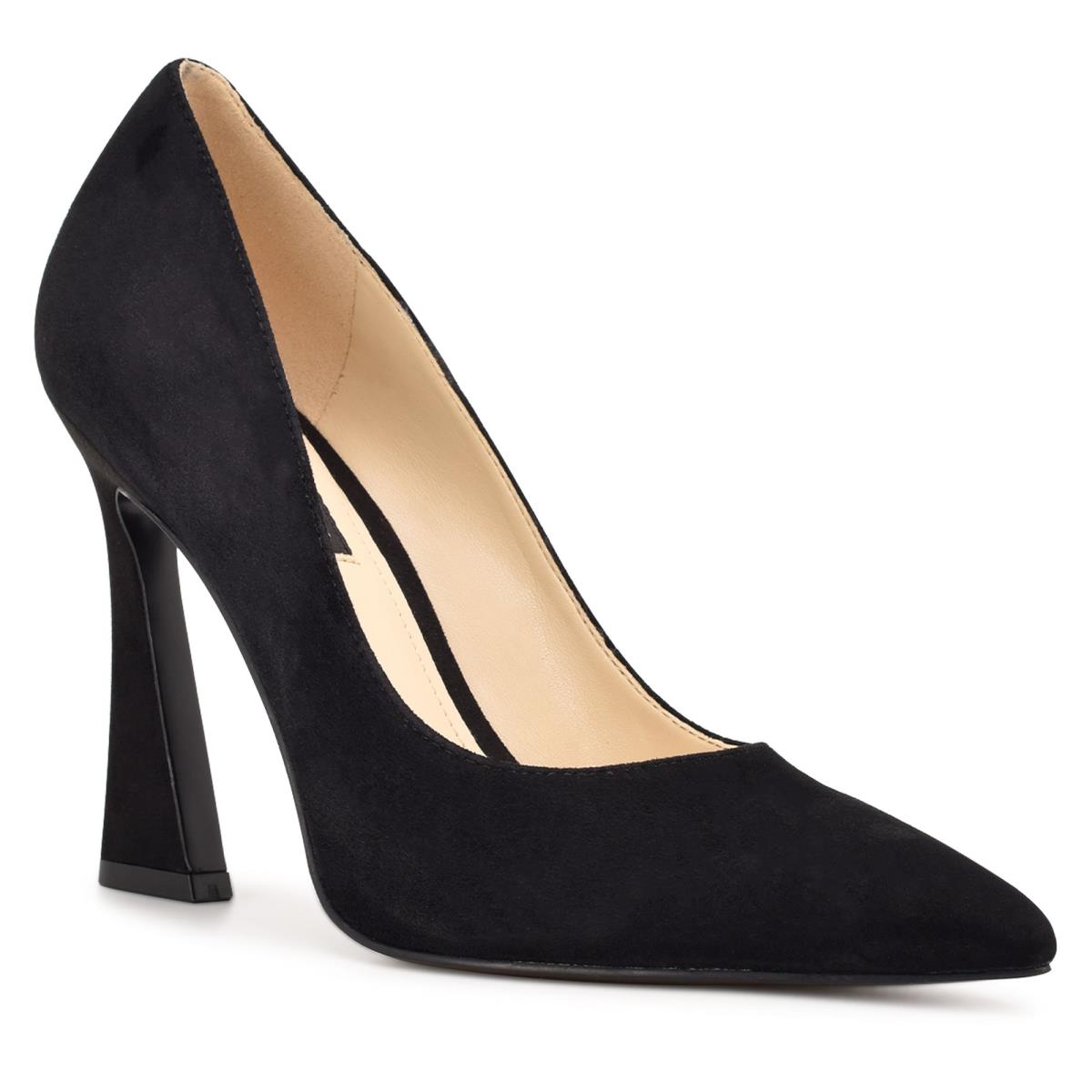 Black Women's Nine West Trendz Pointy Toe Pumps | RYNJ61053