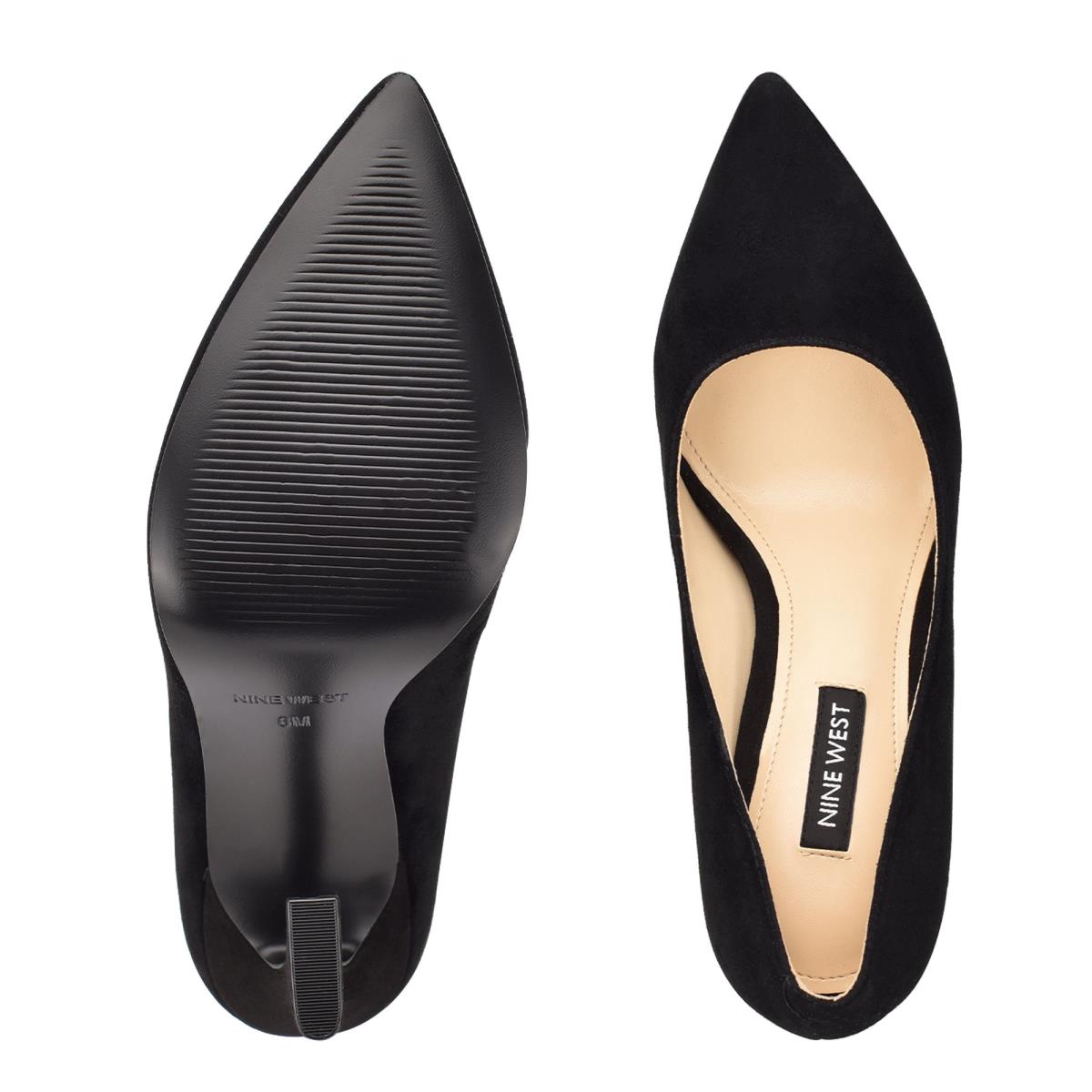 Black Women's Nine West Trendz Pointy Toe Pumps | RYNJ61053