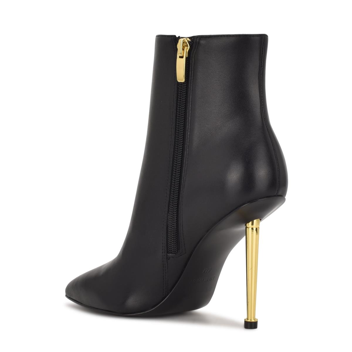 Black Women's Nine West Tryin Dress Booties | XGAQ94125