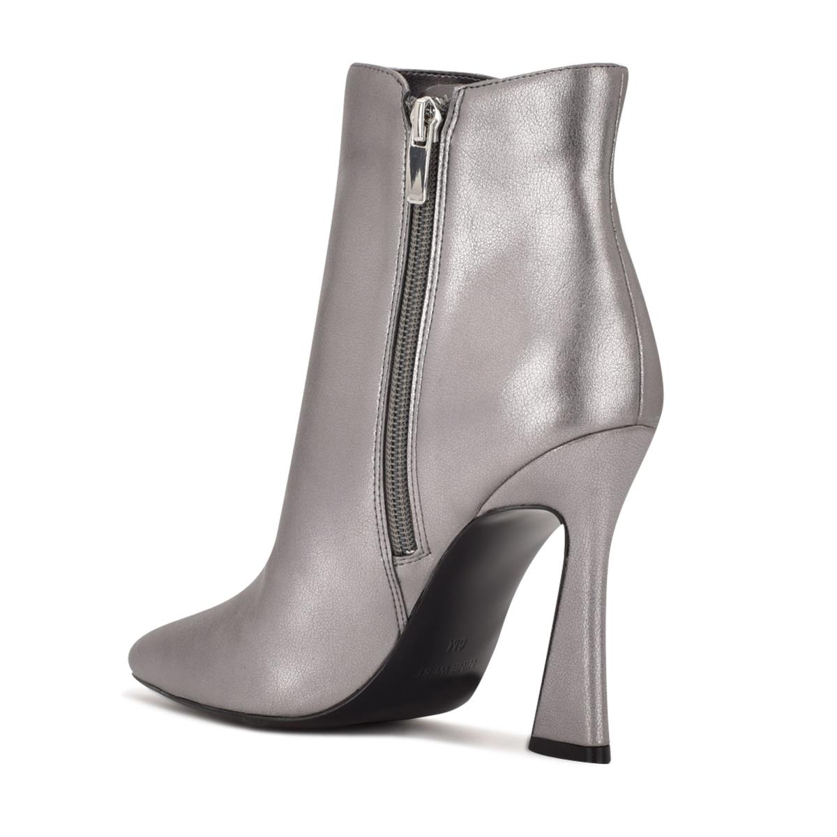 Blue / Grey Women's Nine West Torrie Dress Booties | TDNF16240