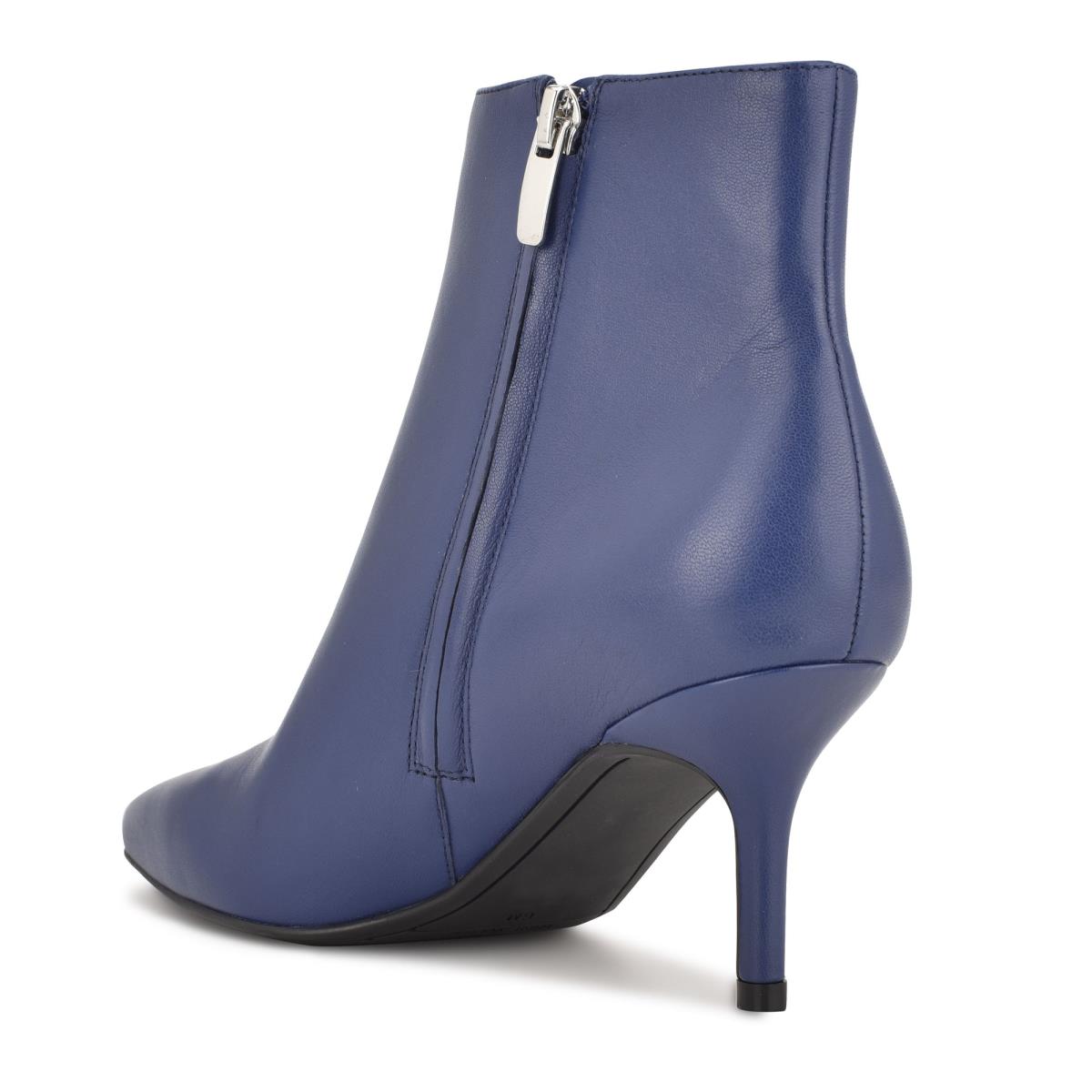 Blue Women's Nine West Ari Dress Booties | WTVL35609