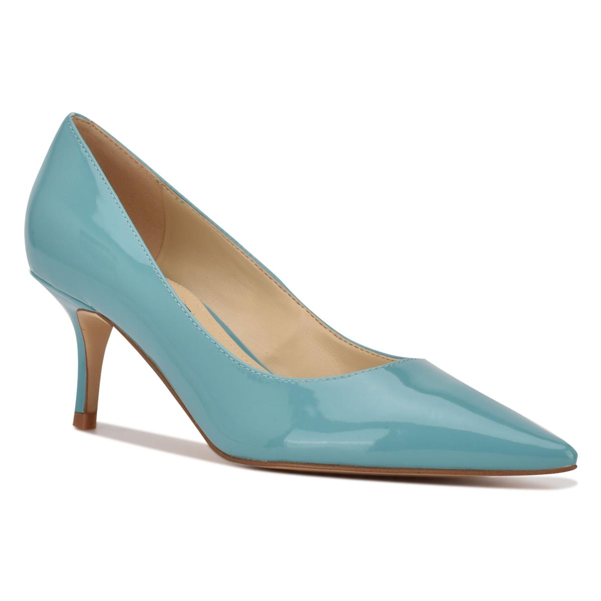 Blue Women's Nine West Arlene Pointy Toe Pumps | GNSH65092