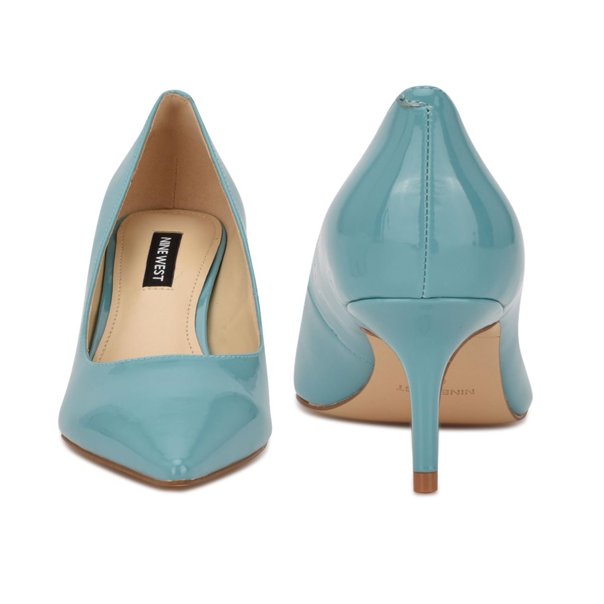 Blue Women's Nine West Arlene Pointy Toe Pumps | GNSH65092