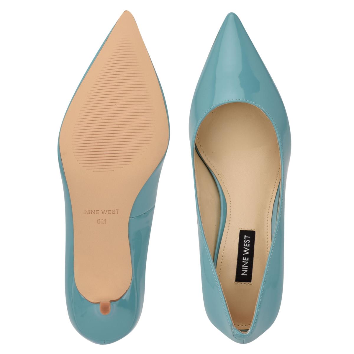 Blue Women's Nine West Arlene Pointy Toe Pumps | GNSH65092