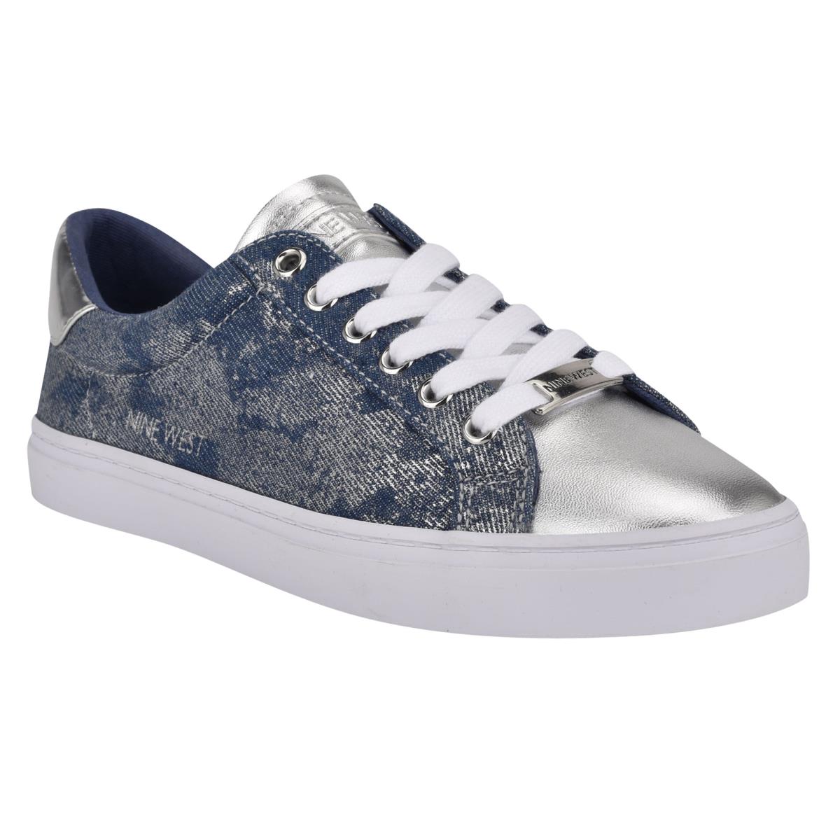 Blue Women's Nine West Best Casual Sneakers | DZRW04983