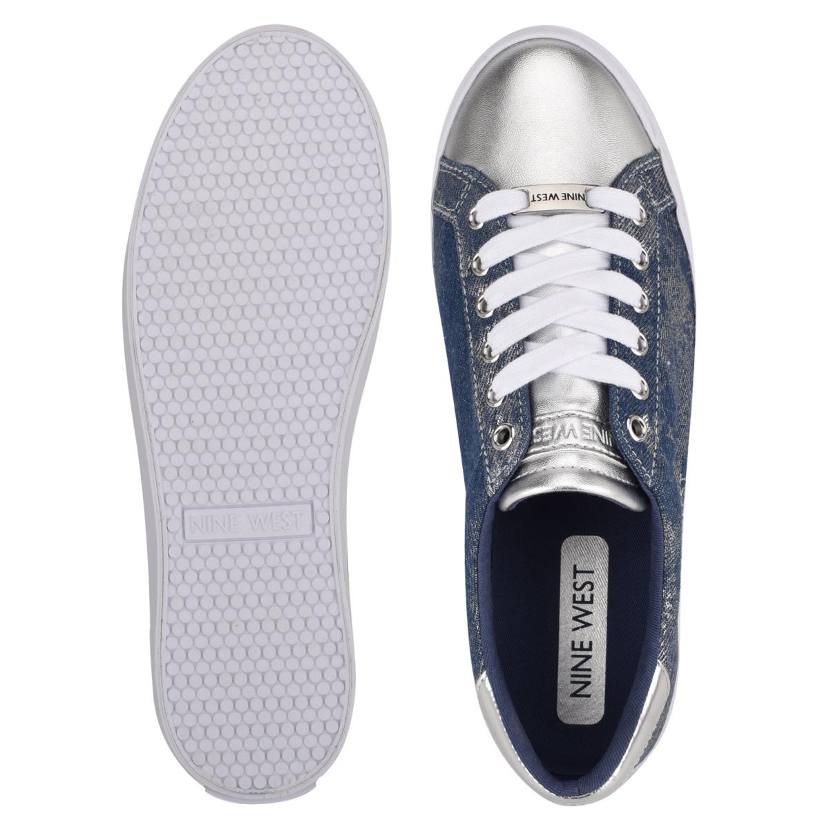 Blue Women's Nine West Best Casual Sneakers | DZRW04983